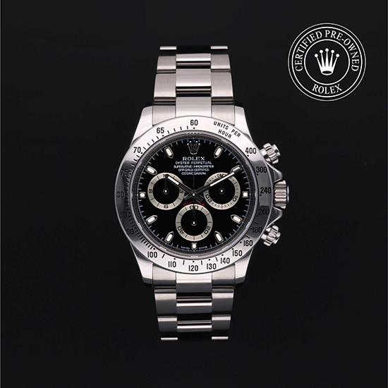Rolex Certified Pre-Owned: Oyster Perpetual  Cosmograph Daytona, 40 mm, in Acciaio,  2007, 116520