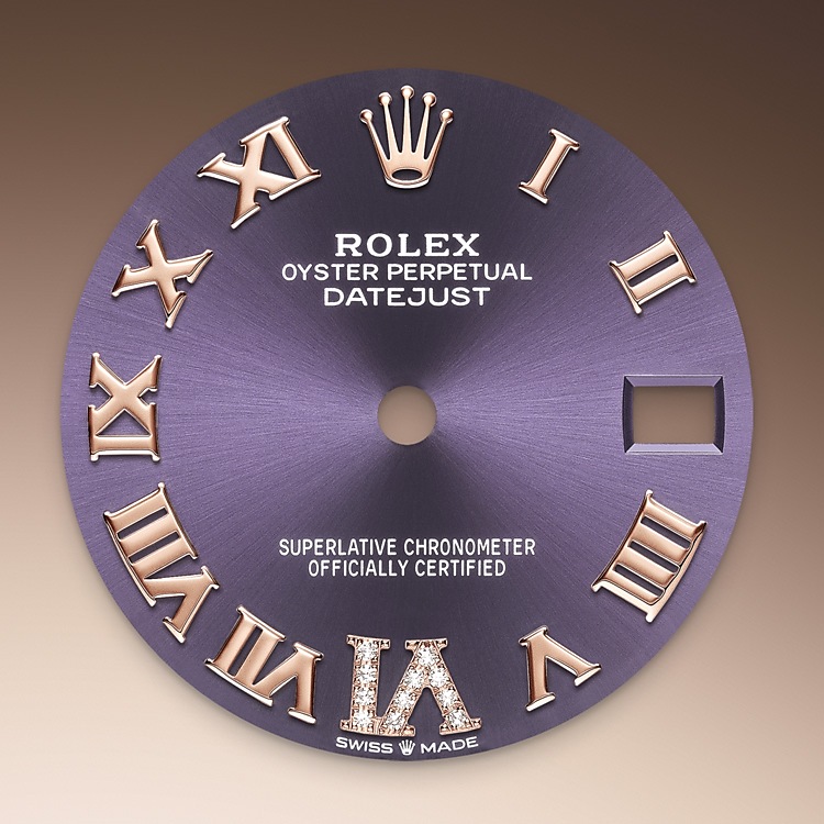 Datejust M278275-0029 - Il quadrante <i>aubergine</i> | L'Angolo delle Ore