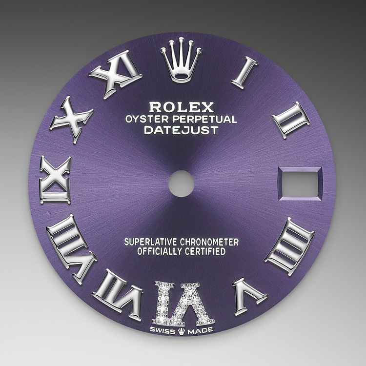 Datejust M278289RBR-0019 - Il quadrante aubergine | L'Angolo delle Ore