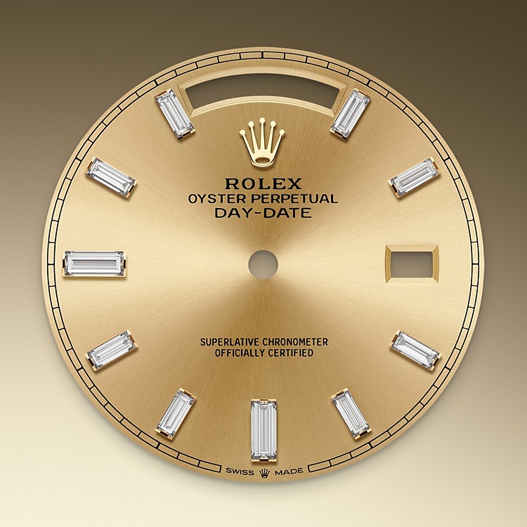 Day-Date M228348RBR-0002 - Il quadrante color <i>champagne</i> | L'Angolo delle Ore