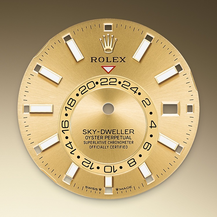  Sky-Dweller  M336933-0001 -  Il quadrante color champagne | L'Angolo delle Ore