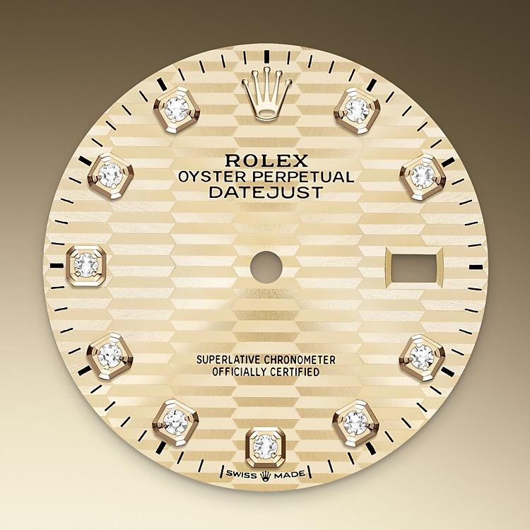 Datejust M126283RBR-0031 - Il quadrante dorato | L'Angolo delle Ore