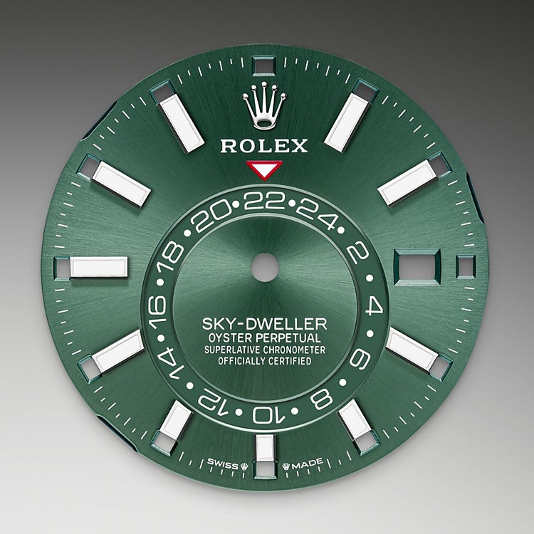  Sky-Dweller  M336934-0001 -  Quadrante verde menta | L'Angolo delle Ore