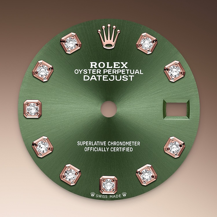 Lady-Datejust M279175-0013 - Il quadrante verde oliva | L'Angolo delle Ore