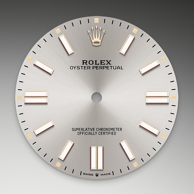 Oyster Perpetual M124300-0001 - Il quadrante argentato | L'Angolo delle Ore