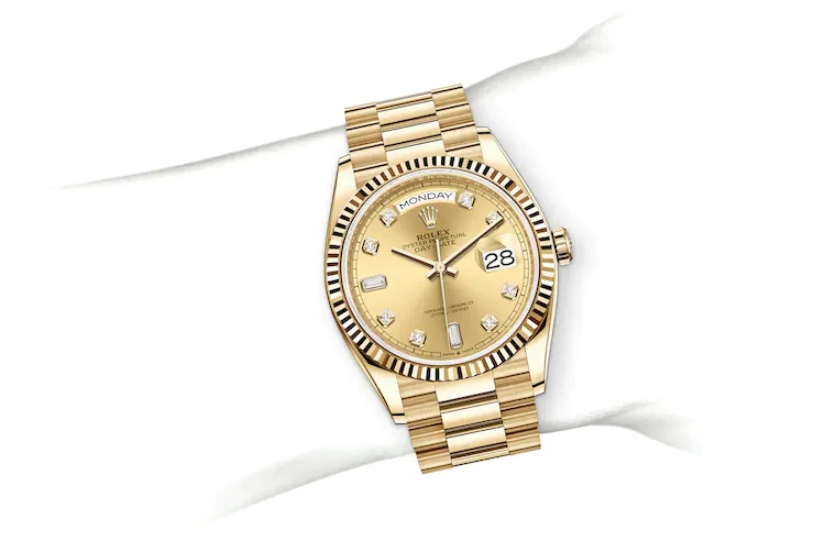 Day-Date M128238-0008 - caratteristiche | L'Angolo delle Ore