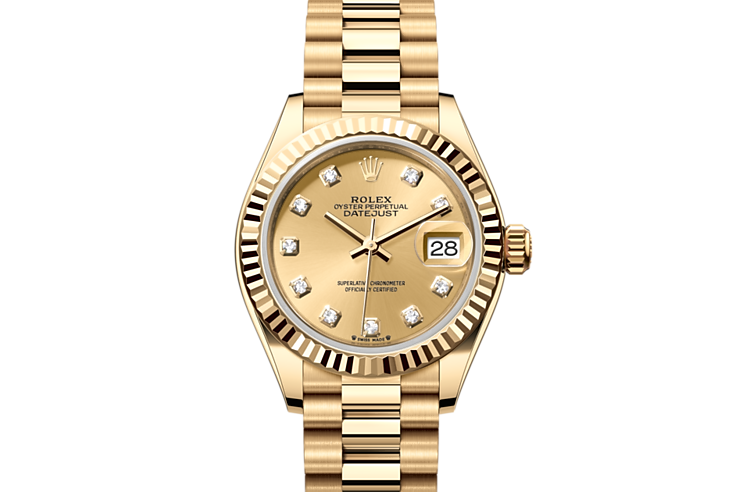 Lady Datejust di Rolex in 18 ct yellow gold M279178 0017 L
