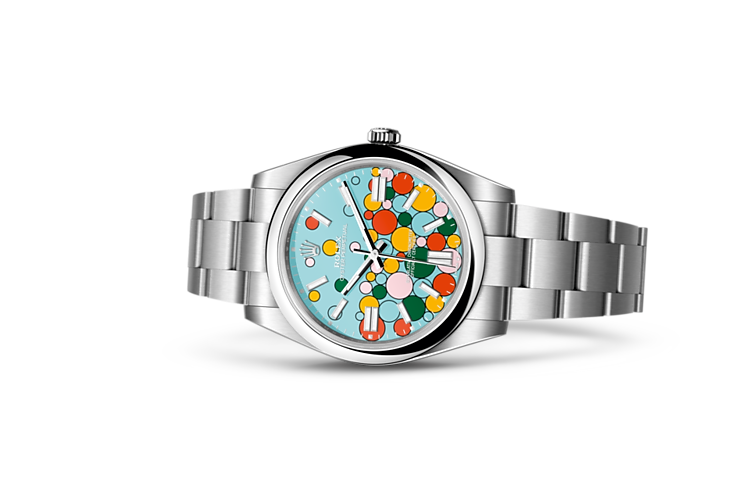  Oyster Perpetual di Rolex in acciaio Oystersteel, M124300-0008 | L'Angolo delle Ore