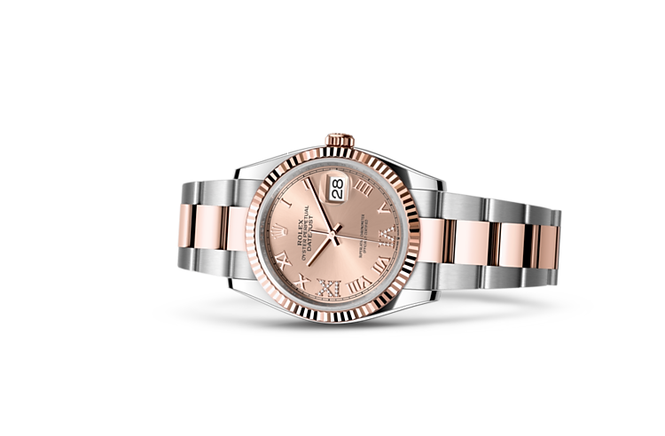  Datejust di Rolex in Everose Rolesor - combination of Oystersteel and Everose gold, M126231-0028 | L'Angolo delle Ore