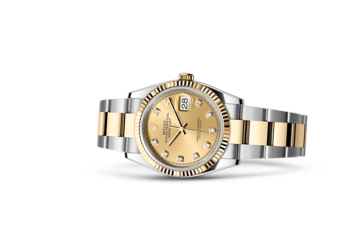  Datejust di Rolex in Rolesor giallo (combinazione di acciaio Oystersteel e oro giallo), M126233-0018 | L'Angolo delle Ore