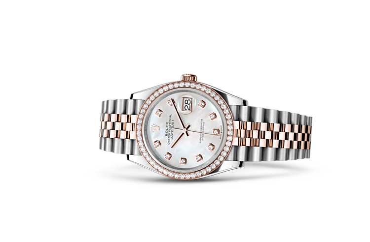  Datejust di Rolex in Everose Rolesor - combination of Oystersteel and Everose gold, M126281RBR-0009 | L'Angolo delle Ore