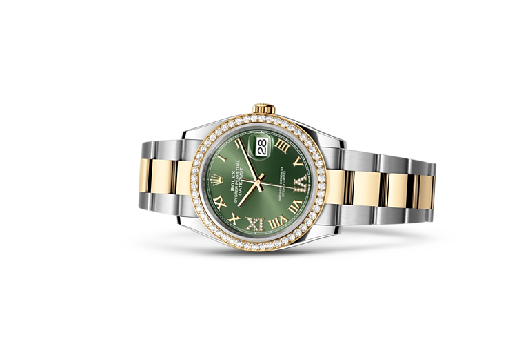  Datejust di Rolex in Rolesor giallo (combinazione di acciaio Oystersteel e oro giallo), M126283RBR-0012 | L'Angolo delle Ore