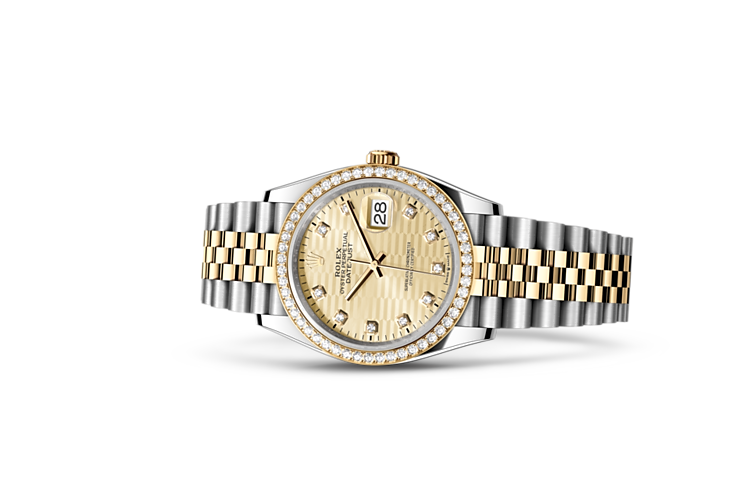  Datejust di Rolex in Rolesor giallo (combinazione di acciaio Oystersteel e oro giallo), M126283RBR-0031 | L'Angolo delle Ore