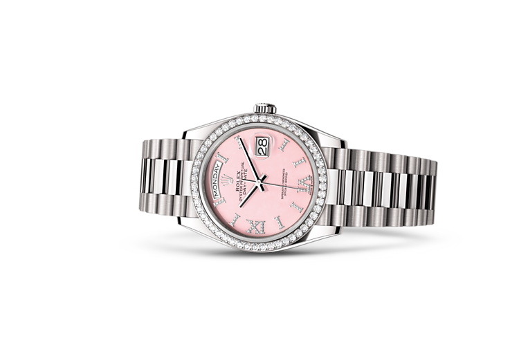  Day-Date di Rolex in oro bianco 18 ct, M128349RBR-0008 | L'Angolo delle Ore
