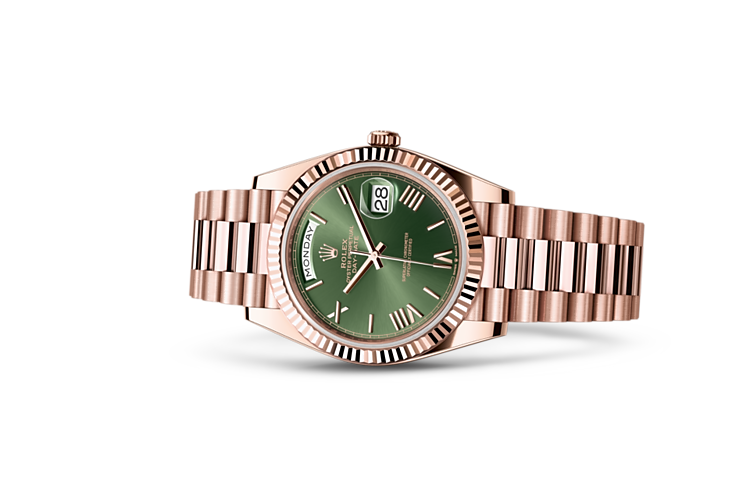  Day-Date di Rolex in oro Everose 18 ct, M228235-0025 | L'Angolo delle Ore