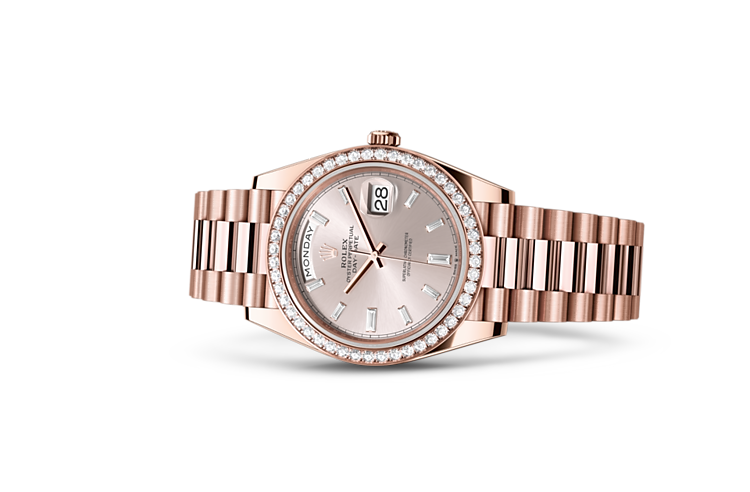 Day-Date di Rolex in oro Everose 18 ct, M228345RBR-0007 | L'Angolo delle Ore