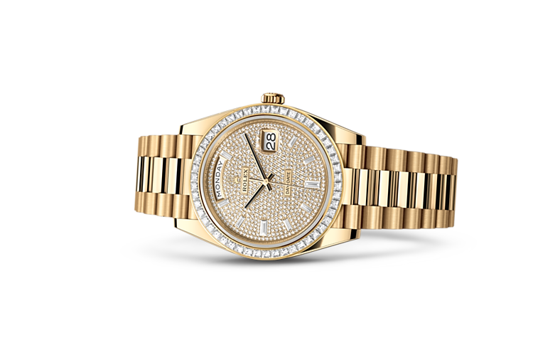  Day-Date di Rolex in oro giallo 18 ct, M228398TBR-0036 | L'Angolo delle Ore