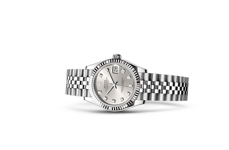  Datejust di Rolex in Rolesor bianco (combinazione di acciaio Oystersteel e oro bianco), M278274-0030 | L'Angolo delle Ore