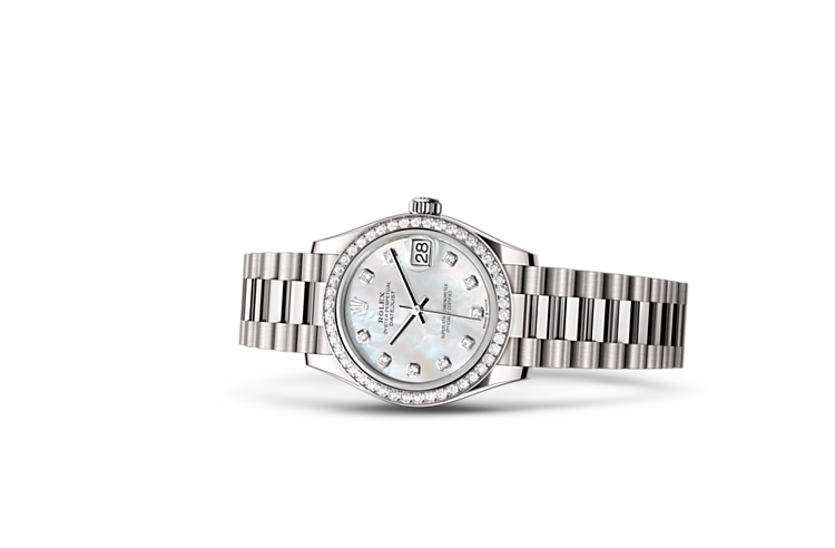  Datejust di Rolex in oro bianco 18 ct, M278289RBR-0005 | L'Angolo delle Ore