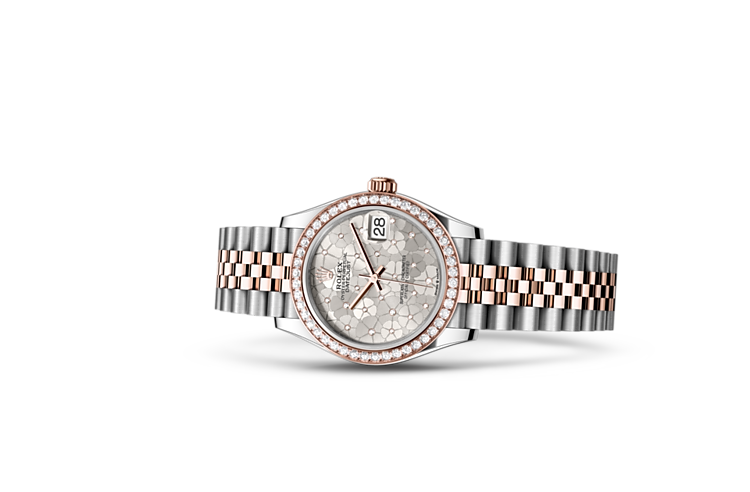  Datejust di Rolex in Rolesor Everose (combinazione di acciaio Oystersteel e oro Everose), M278381RBR-0032 | L'Angolo delle Ore