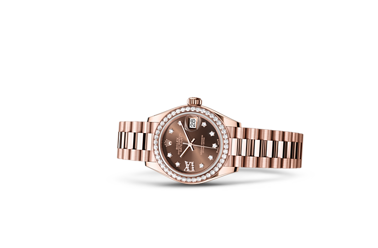  Lady-Datejust di Rolex in 18 ct Everose gold, M279135RBR-0001 | L'Angolo delle Ore