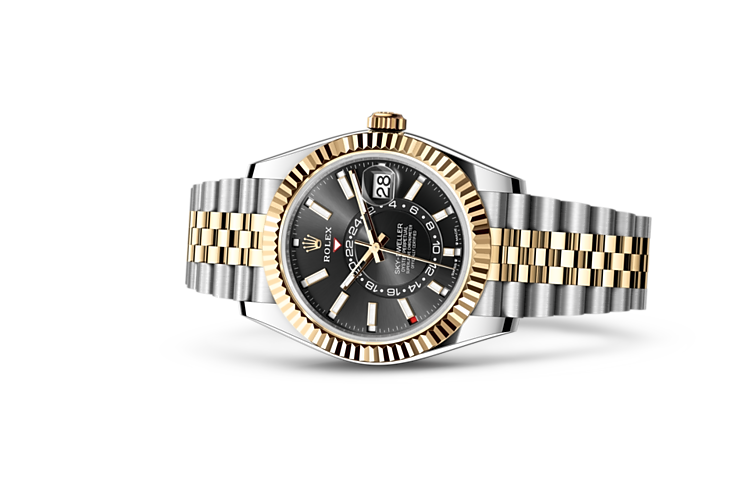  Sky-Dweller di Rolex in Rolesor giallo (combinazione di acciaio Oystersteel e oro giallo), M336933-0004 | L'Angolo delle Ore