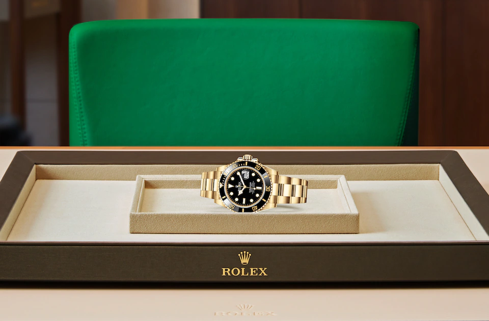 Submariner di Rolex in Oro giallo 18 ct M126618LN 0002 L Angolo