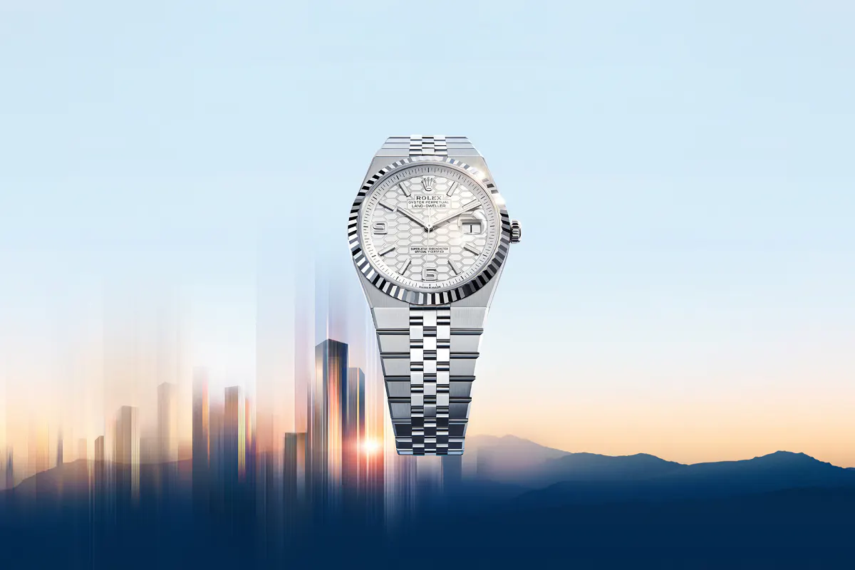 Scopri Rolex Land-Dweller presso L'Angolo delle Ore, rivenditore Autorizzato Rolex a Novara