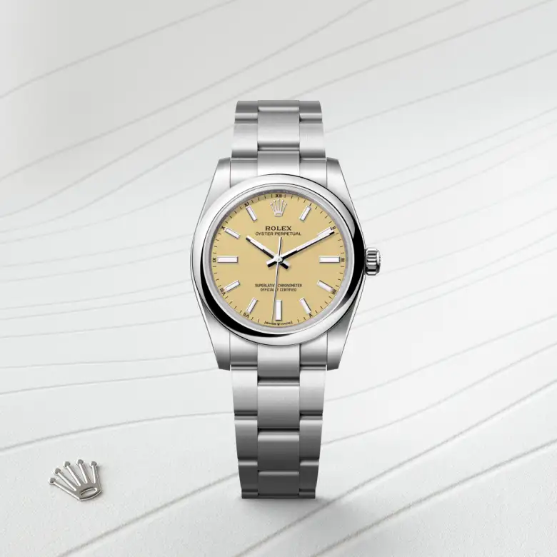 rolex M124200-0007   - Quadrante beige