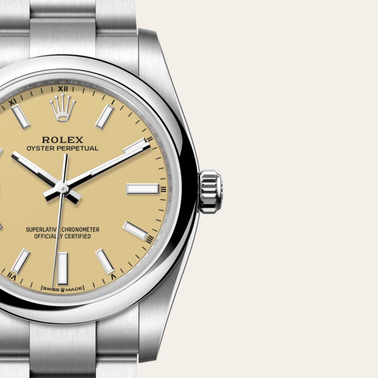 rolex M124200-0007   - Quadrante beige